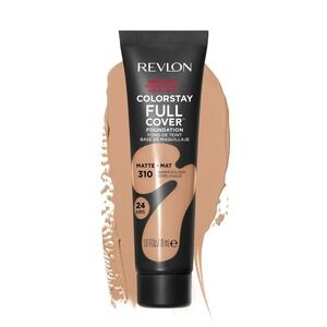 Revlon ColorStay Full Cover Foundation Matte Warm Golden 310 1.0 Fl Oz 30 ml New